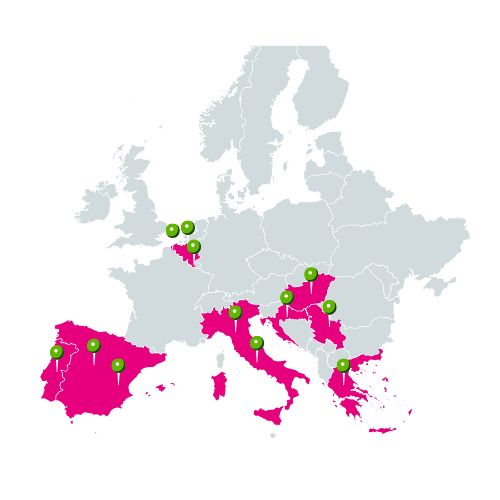 Europe MAP PARTNERS T4CHANGE